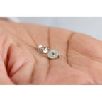 LOX Palladium Plated 925 Sterling Silver Earring Backs