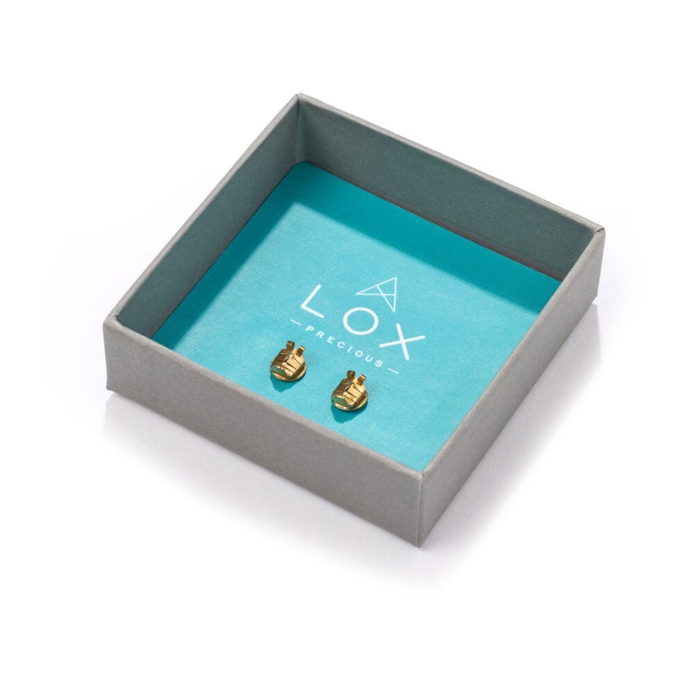 LOX 24ct Gold Plated 925 Sterling Silver Earring Backs