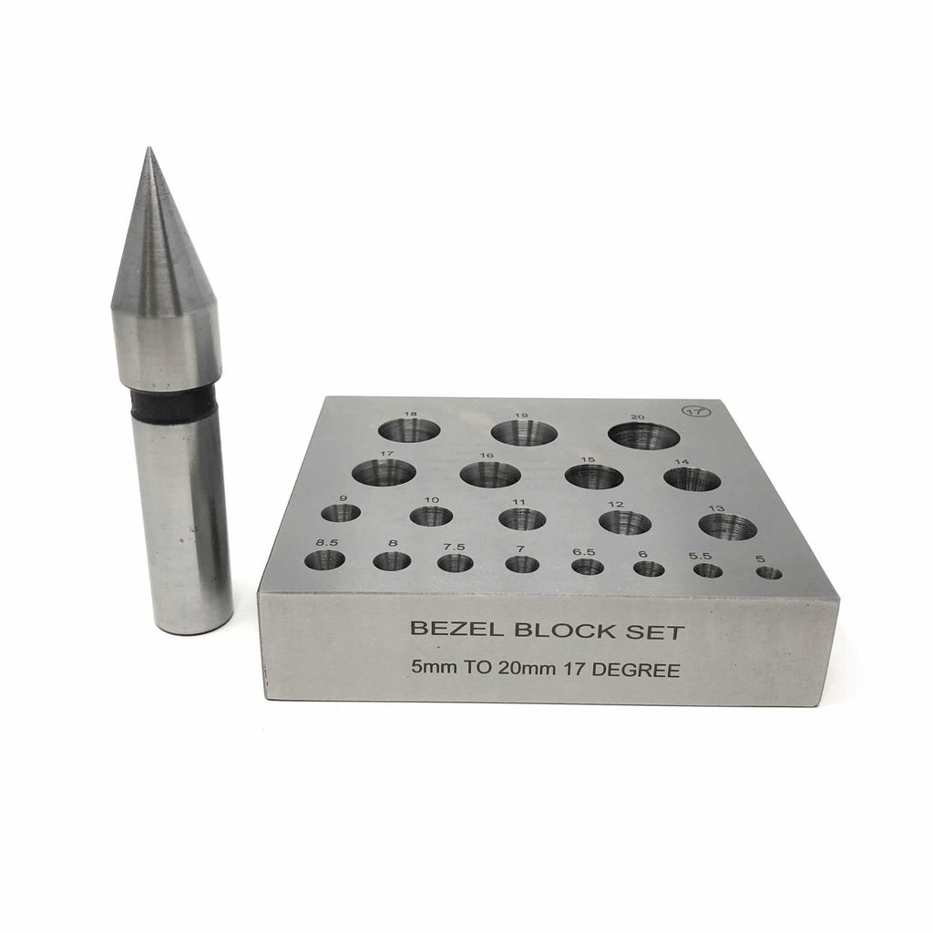 Round Collet Block & 17 Degree Punch