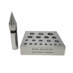 Round Collet Block & 17 Degree Punch
