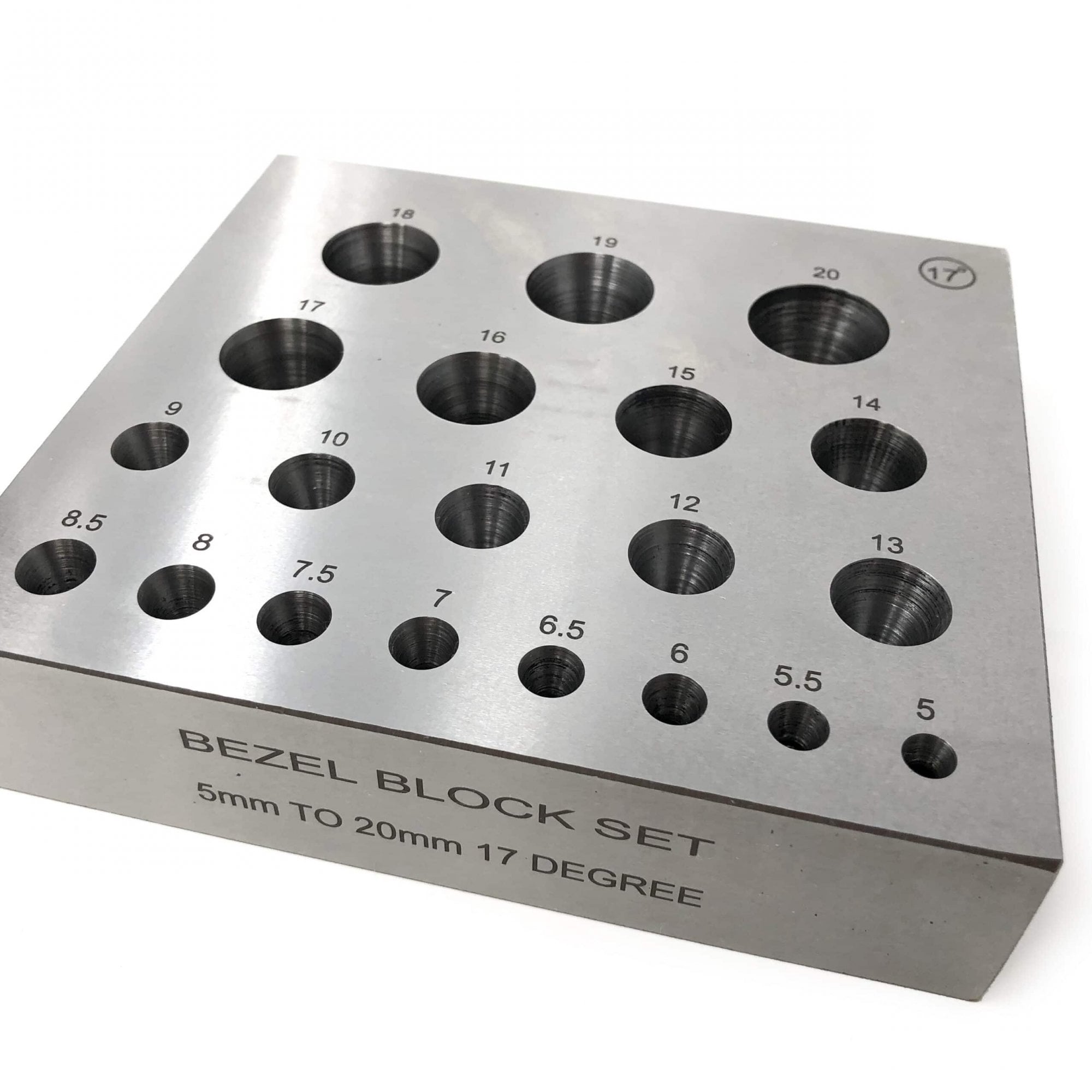 Round Collet Block & 17 Degree Punch