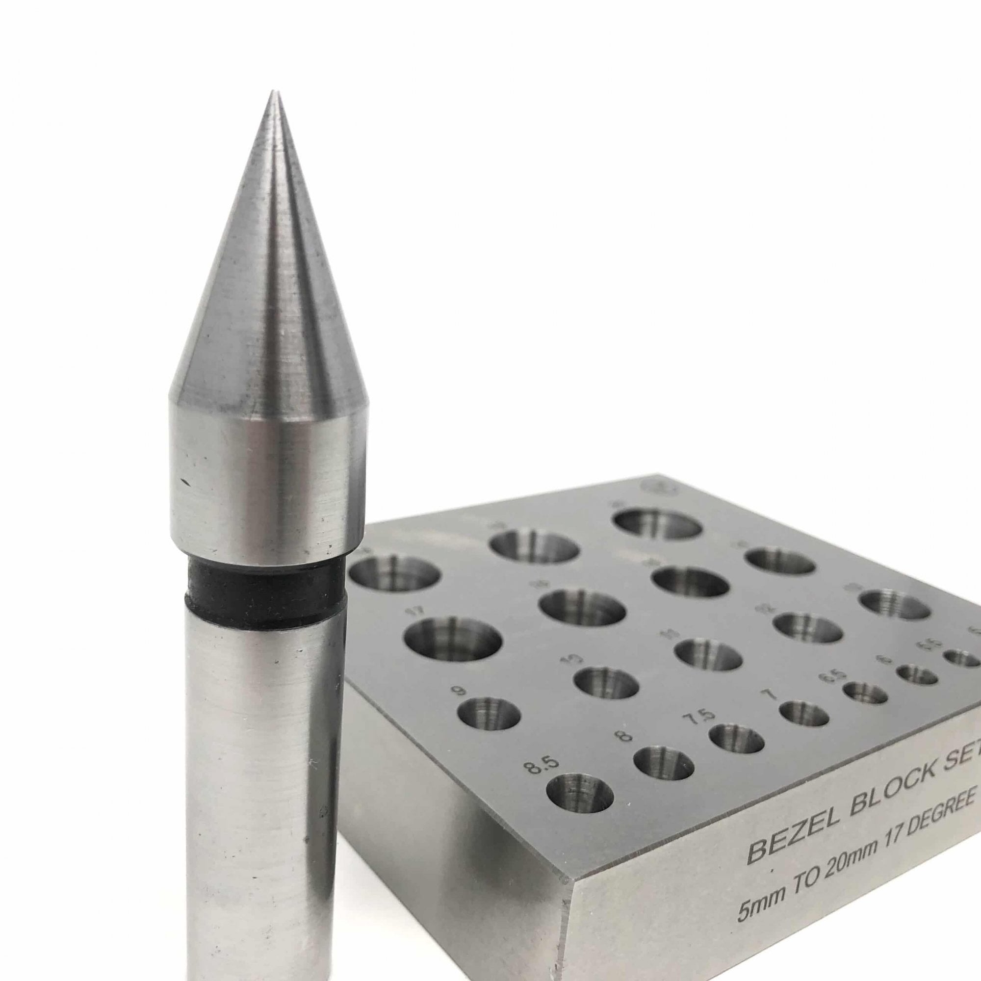 Round Collet Block & 17 Degree Punch