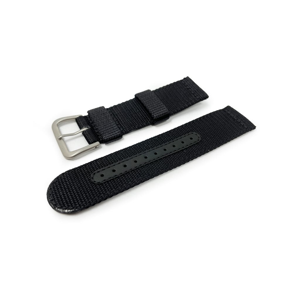 Seiko Watch Strap, Black Nylon 4A211JL