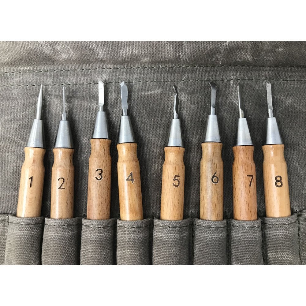 Durston Wax Carver Set of 8