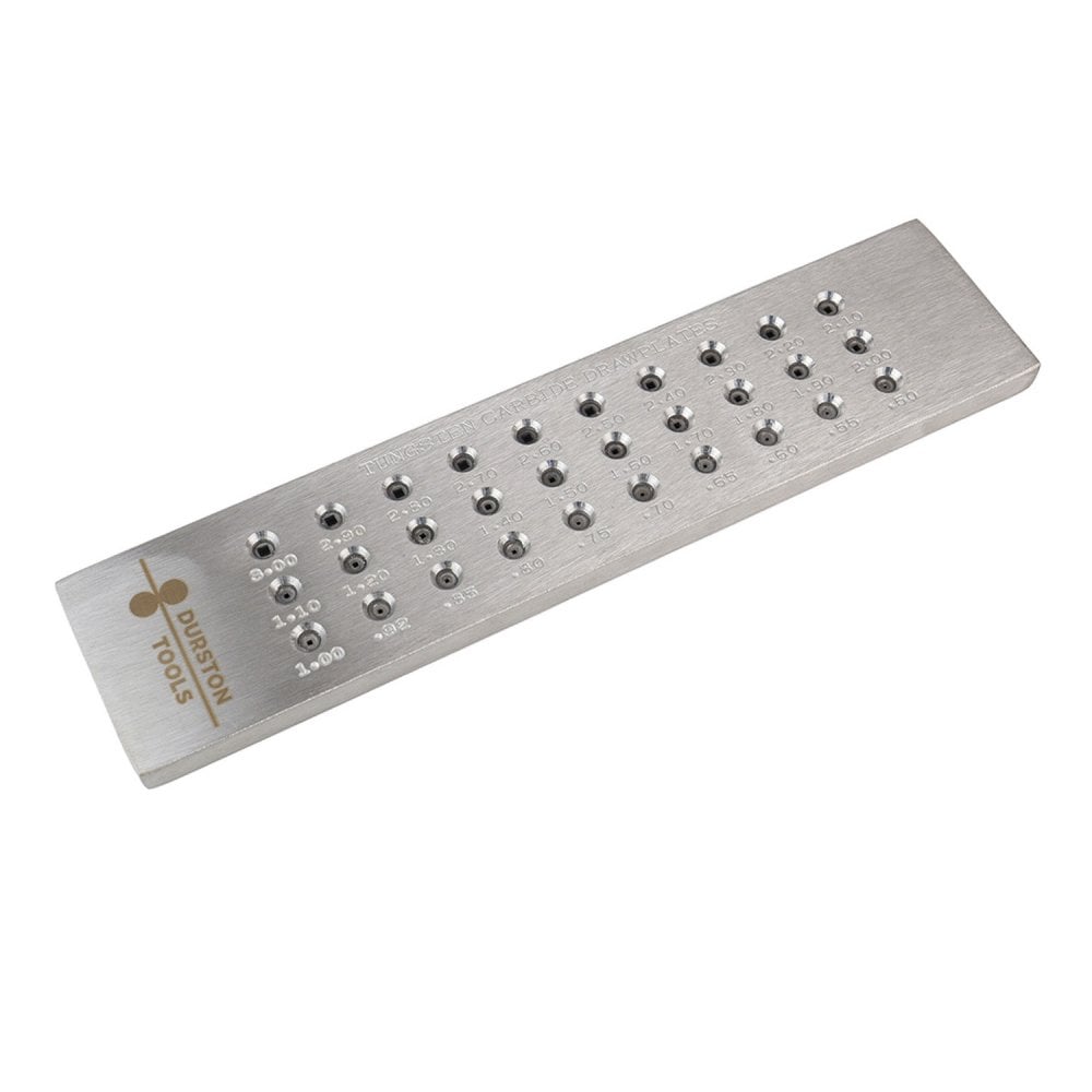 Durston Tungsten Carbide Drawplate Square 0.5 – 3mm