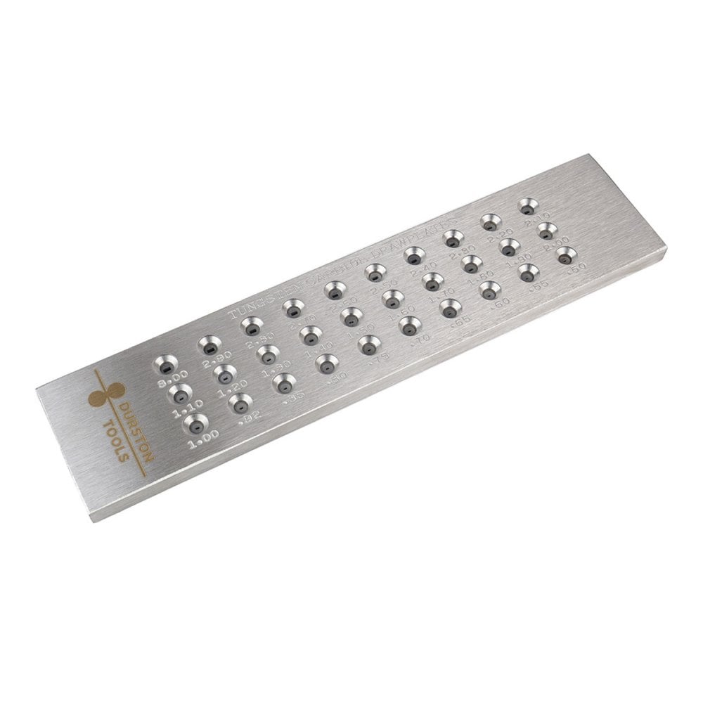 Durston Tungsten Carbide Drawplate Rectangle 0.5 – 3mm