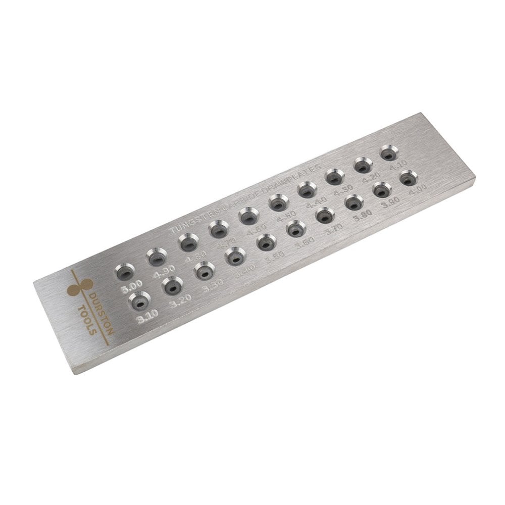 Durston Tungsten Carbide Drawplate Oval 3.1 – 5mm