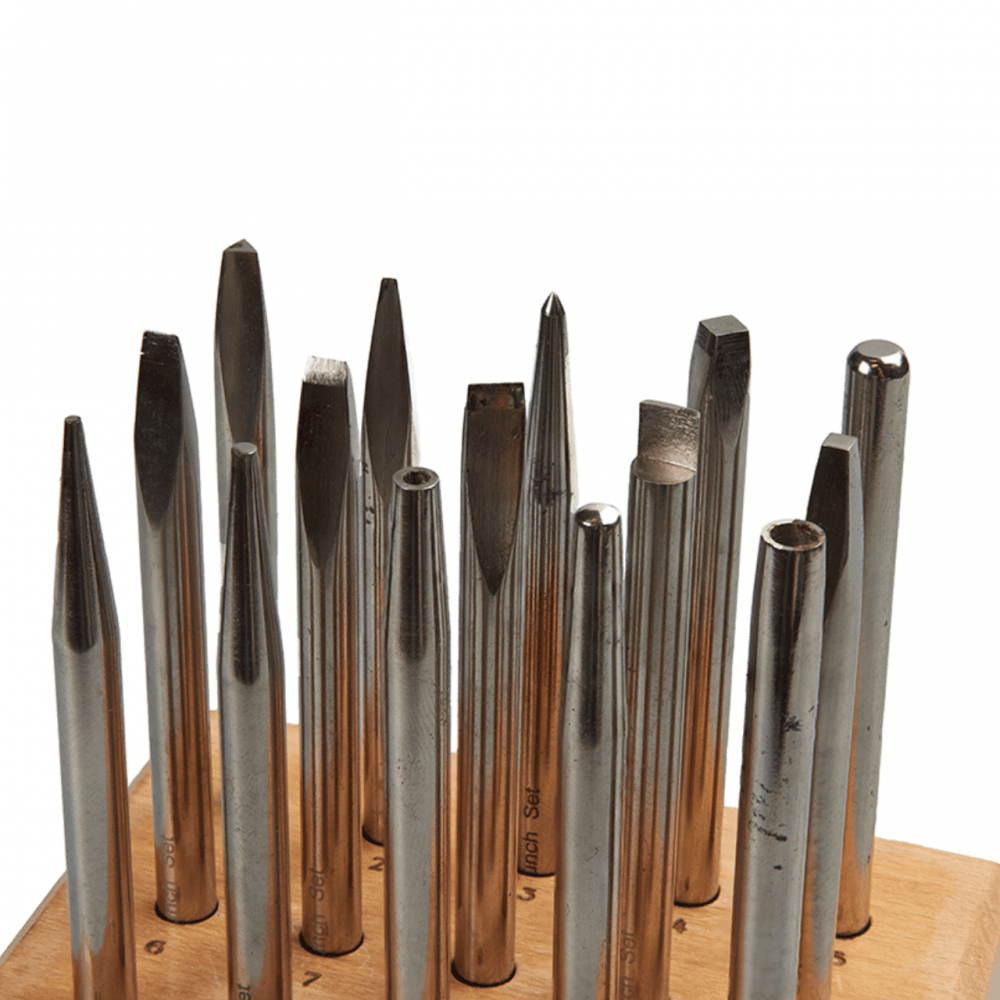Repousse Dapping Punch Set of 15