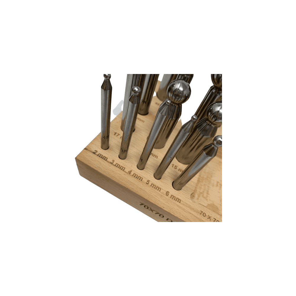 Dapping Punch & Block Set of 26