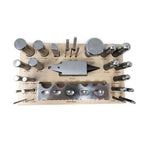Portable Multi-Block Kit - Including Punch Set And Anvil