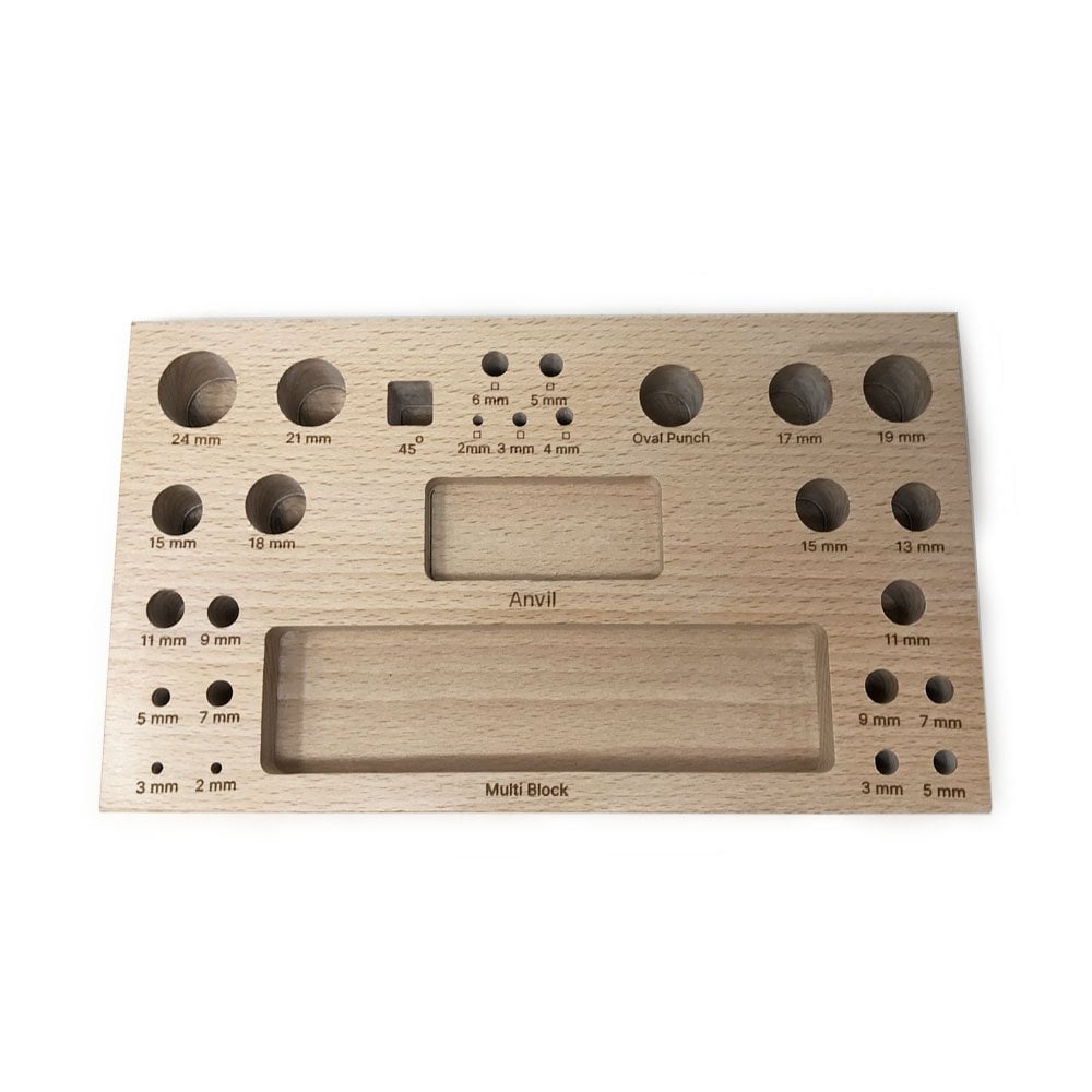 Portable Multi-Block Kit - Including Punch Set And Anvil