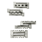 Durston Multi Shape Adjustable Ingot Mould, 4 Hole, 80mm