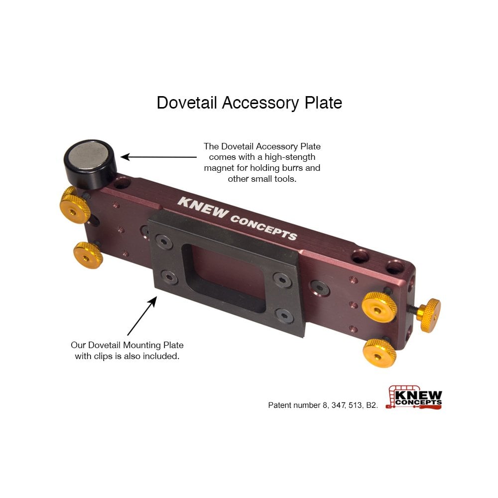 Knew Concepts Dovetail Accessory Plate