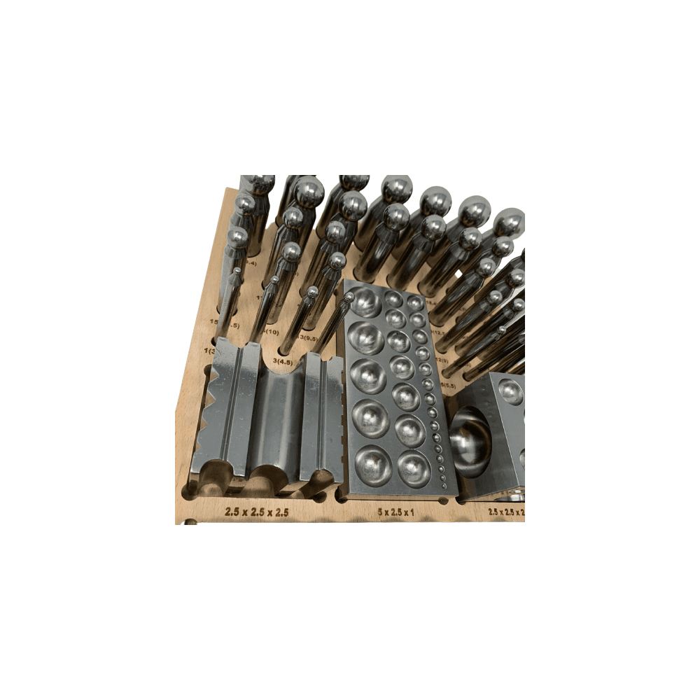 Jumbo 40 Piece Dapping & Swage Set