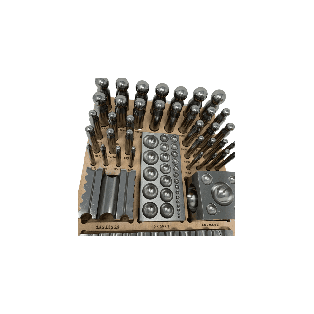 Jumbo 40 Piece Dapping & Swage Set
