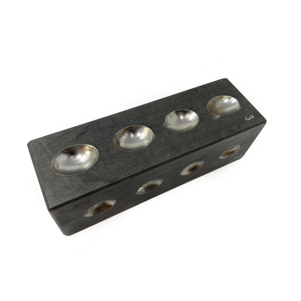 Oval Dapping Block & Punch Set