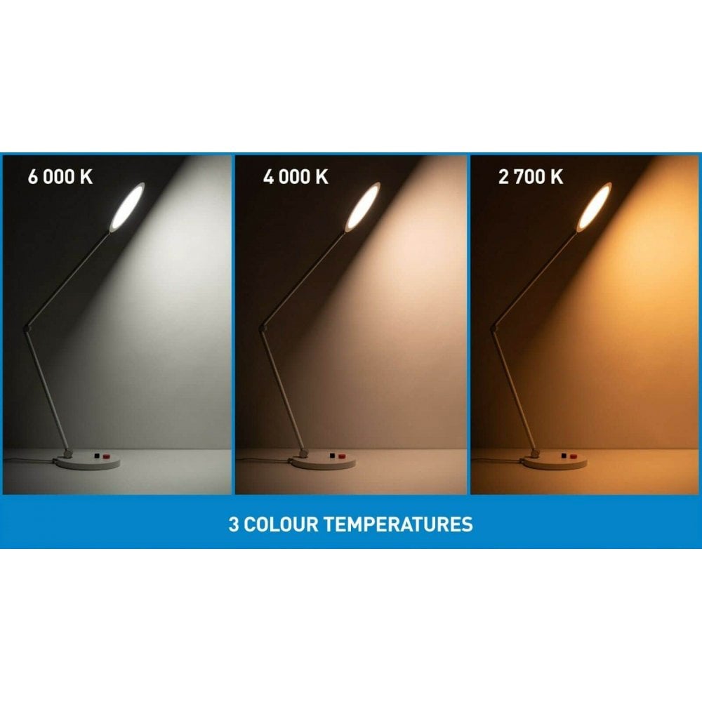 Tricolour Workbench Lamp