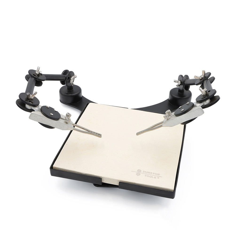 Bench Mate Soldering Station With Two 3-Joint Arms
