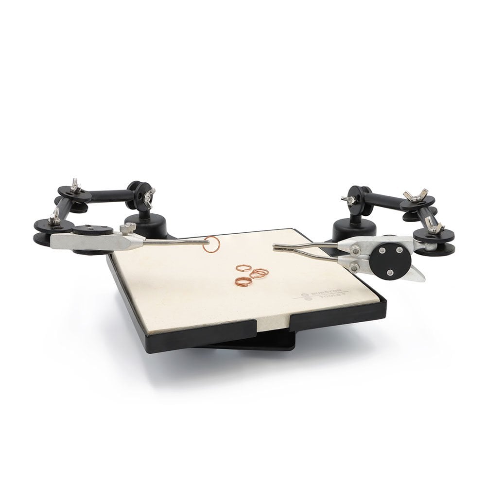 Bench Mate Soldering Station With Two 3-Joint Arms