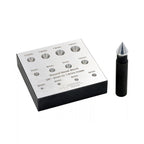 Durston 12 Hole Bezel Block & Punch 28 Degrees