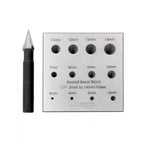 Durston 12 Hole Bezel Block & Punch 17 Degrees
