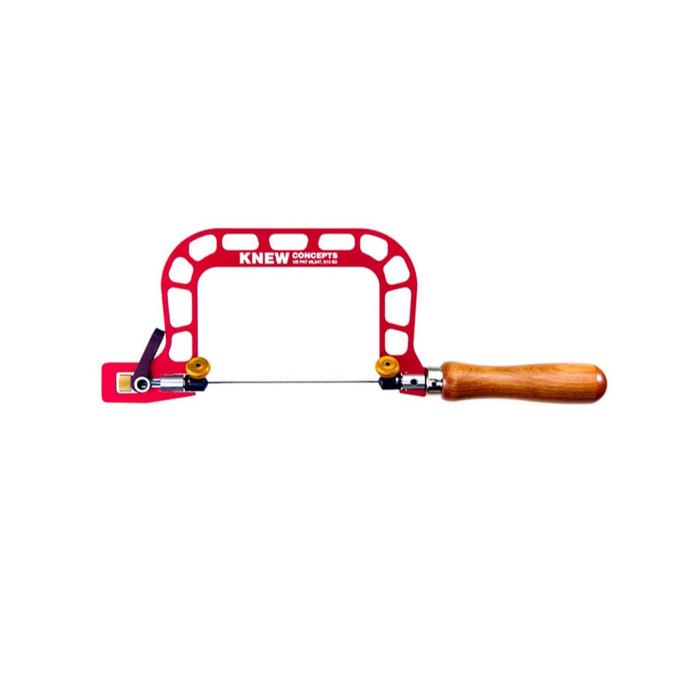 Knew Concepts 3" Hand Saw with Lever Tension & Swivel Blade Clamps