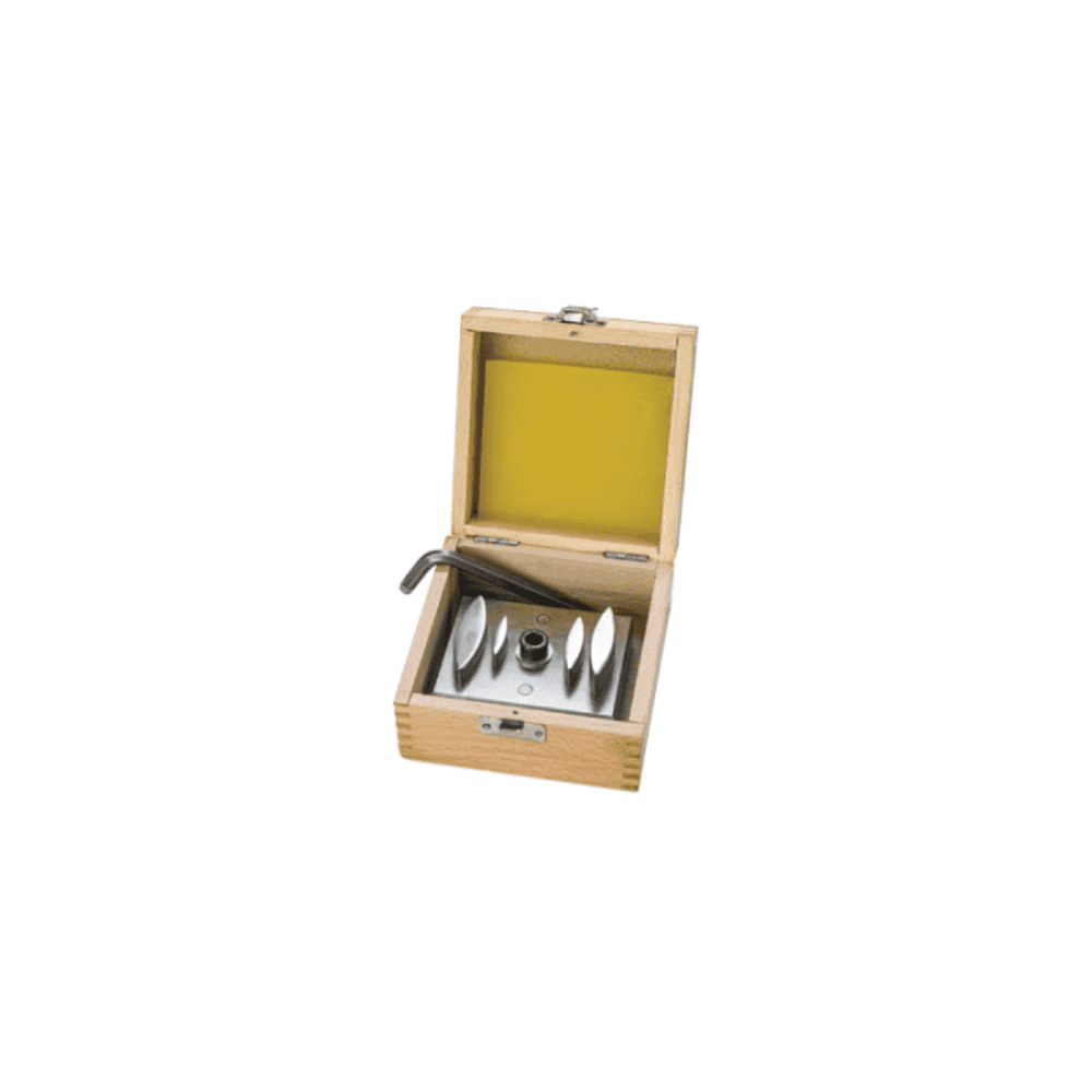 Ring Blank Cutter with 4 Oval Stamps
