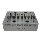 Chain Link Disc Cutter Set of 8