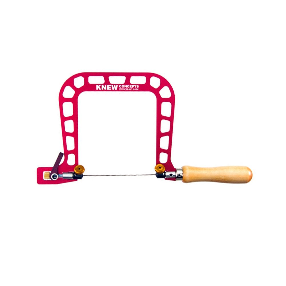 Knew Concepts 5" Saw Frame with Lever Tension & Swivel Blade Clamps