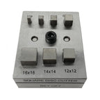 Square Disc Cutter Set of 7