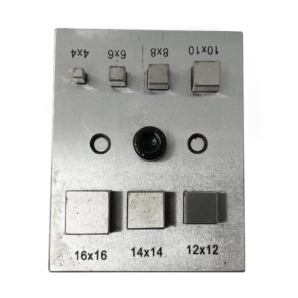 Square Disc Cutter Set of 7