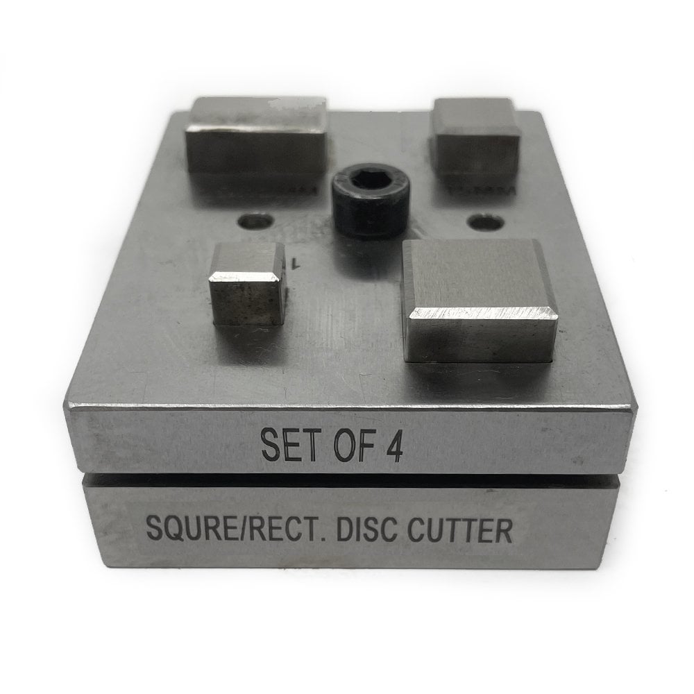 Square & Rectangle Disc Cutter Set of 4