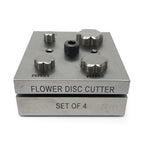 Flower Disc Cutter Set of 4