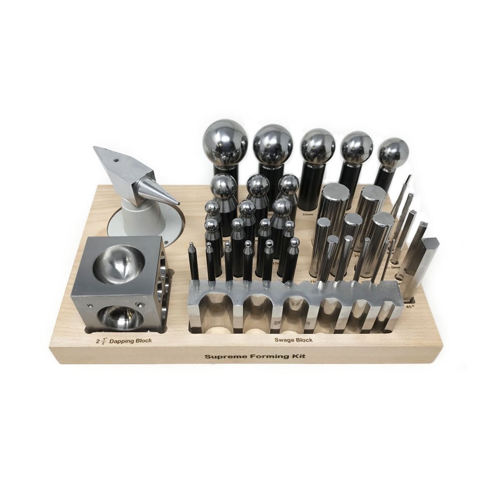 Supreme Forming Kit -Includes Dapping Block and Stand Anvil