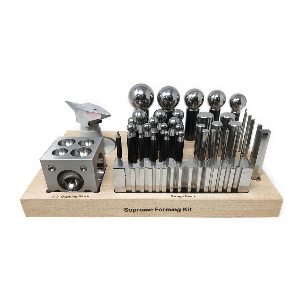 Supreme Forming Kit -Includes Dapping Block and Stand Anvil