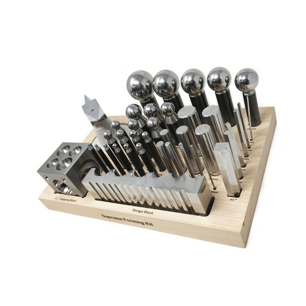 Supreme Forming Kit -Includes Dapping Block and Stand Anvil