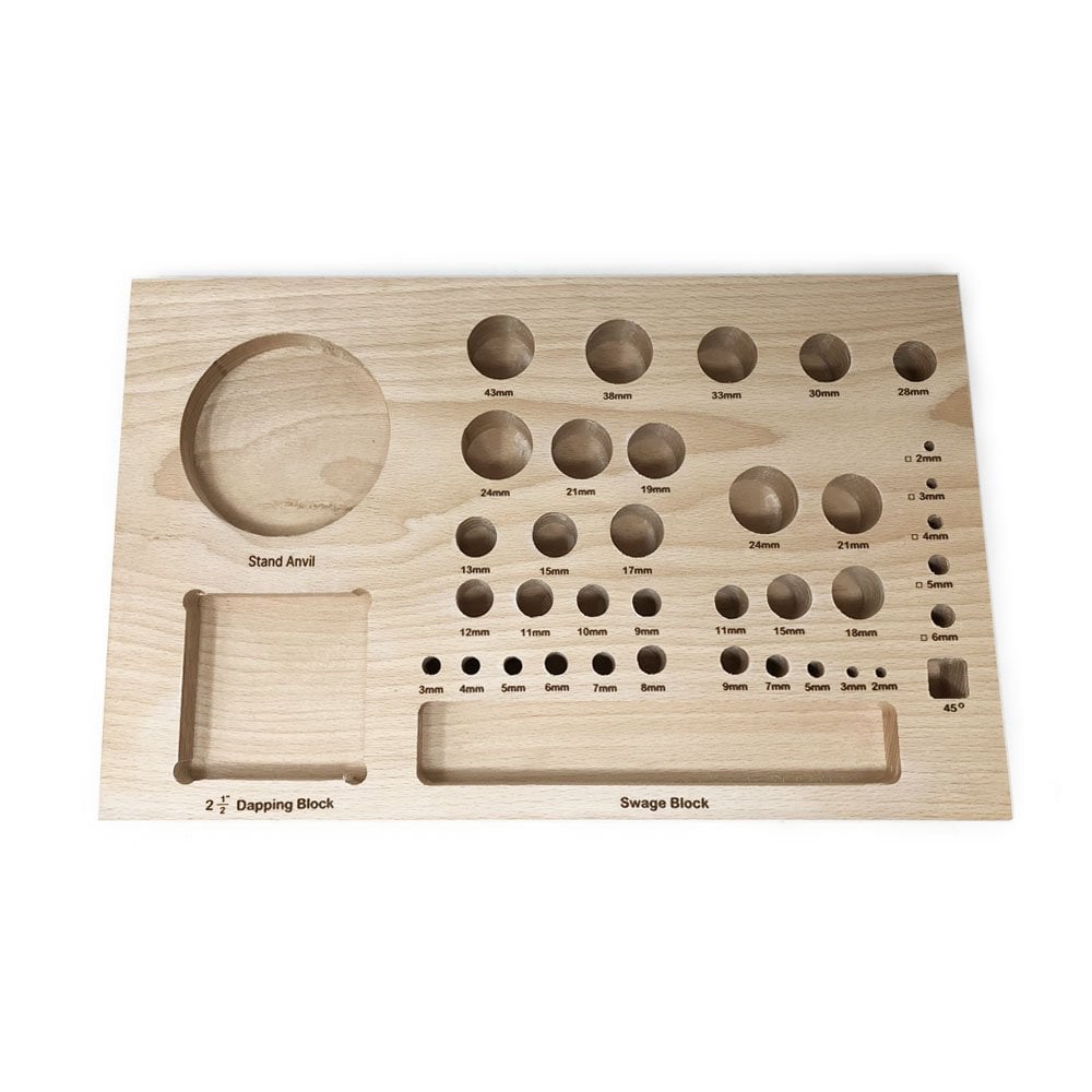 Supreme Forming Kit -Includes Dapping Block and Stand Anvil