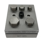Hexagon Disc Cutter Set of 5