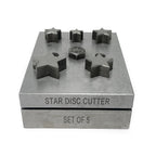 Star Disc Cutter Set of 5