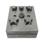Star Disc Cutter Set of 5