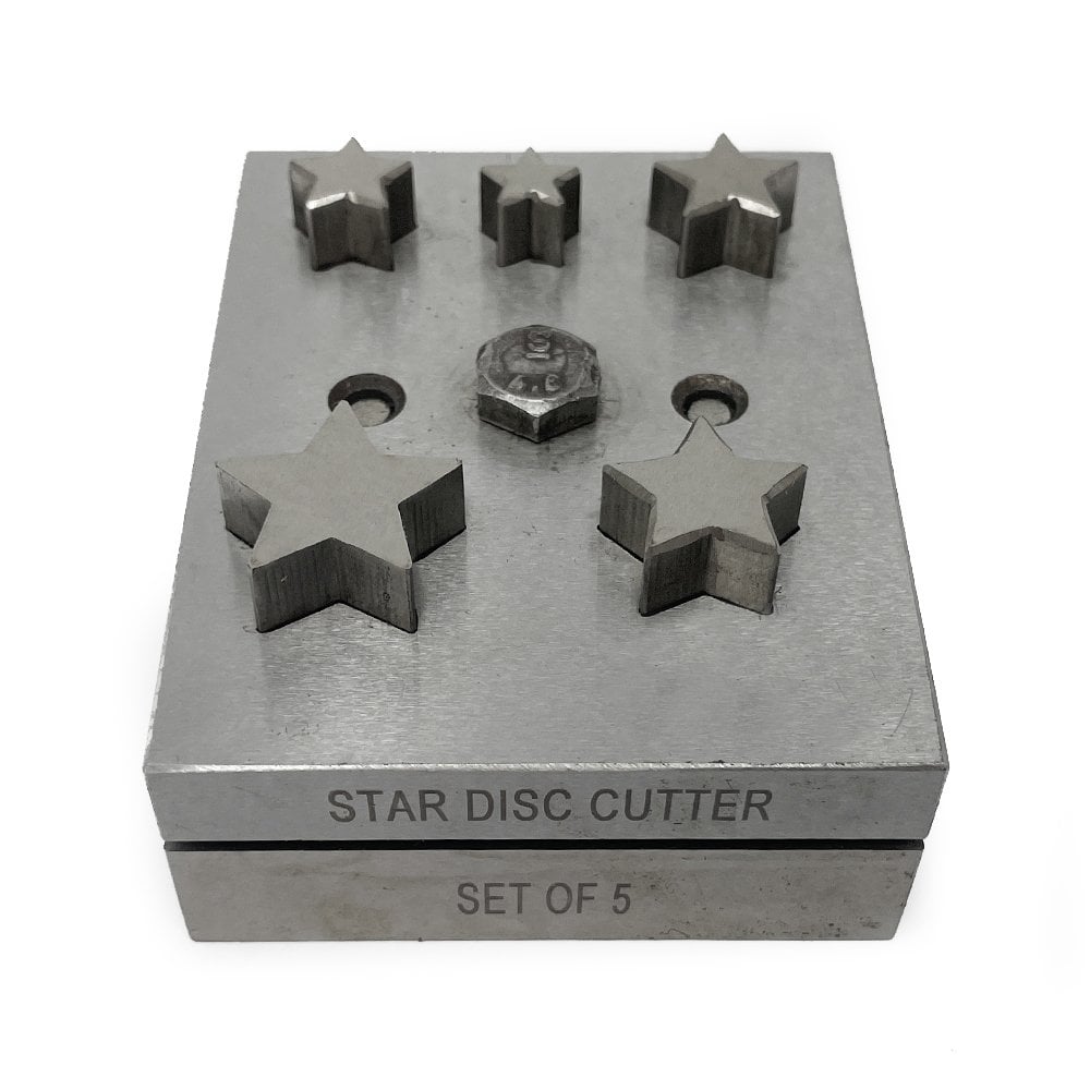 Star Disc Cutter Set of 5