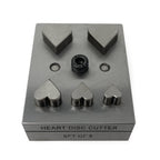 Heart Disc Cutter Set of 5