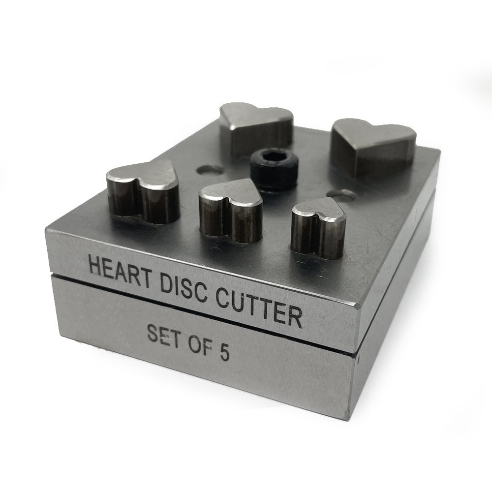 Heart Disc Cutter Set of 5