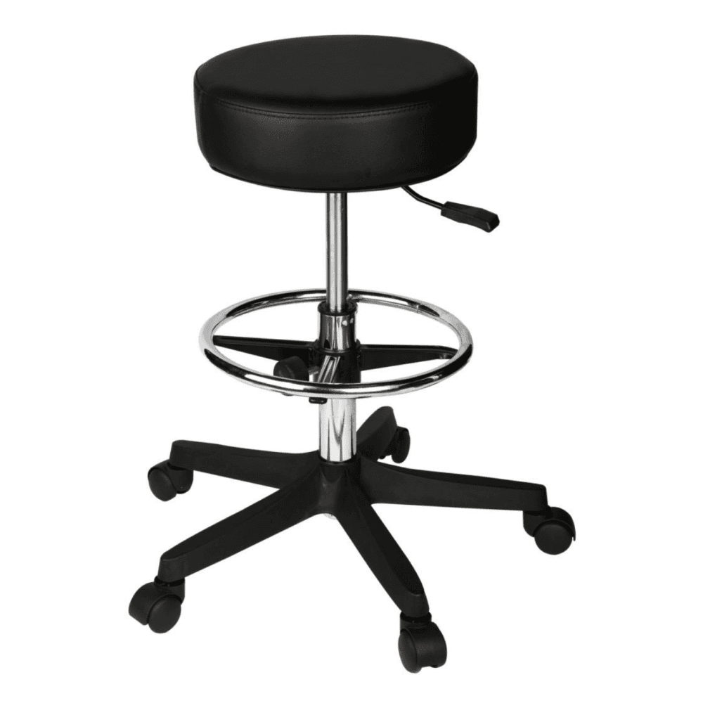 Durston Padded Jeweller's Stool with Footrest