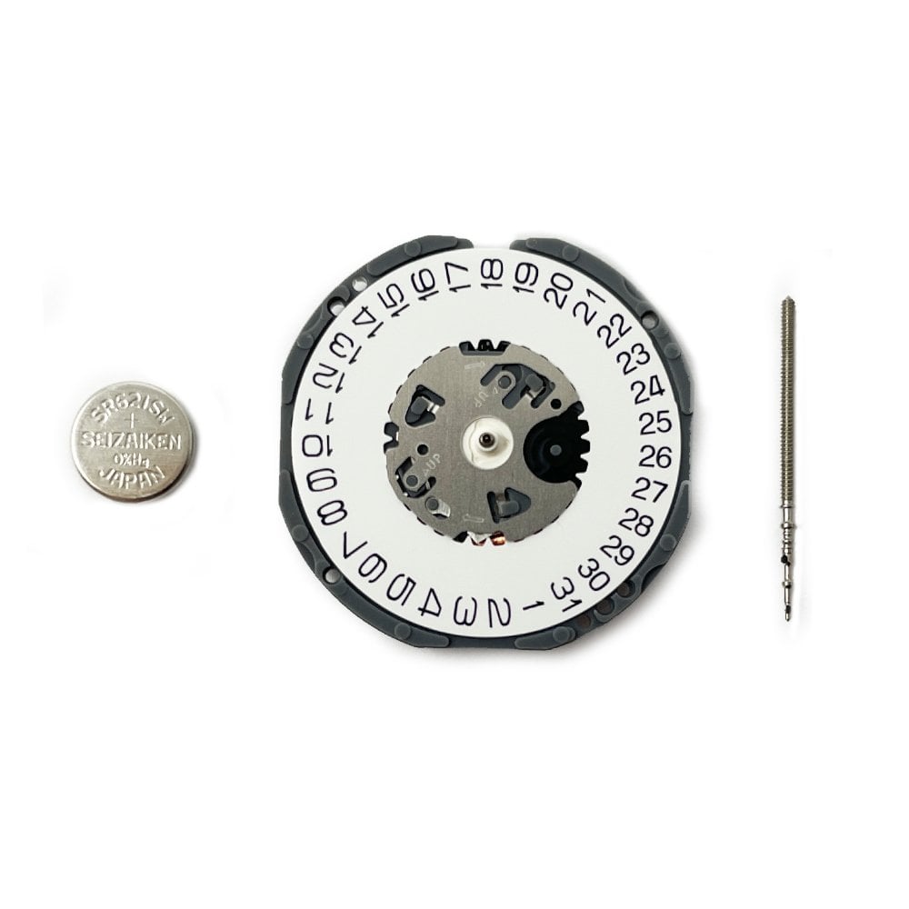 Hattori VJ32 Quartz Watch Movement (Date at 3h)
