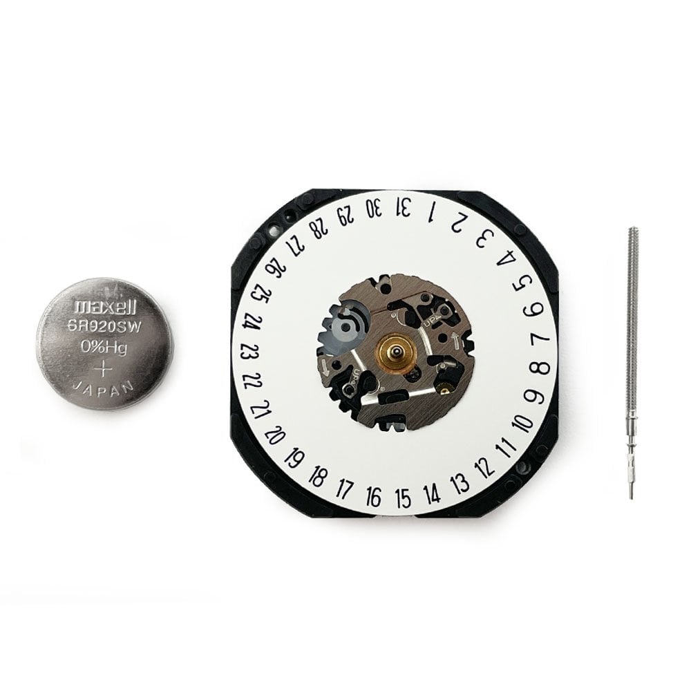 Hattori VX42 Quartz Watch Movement (Date at 6h)