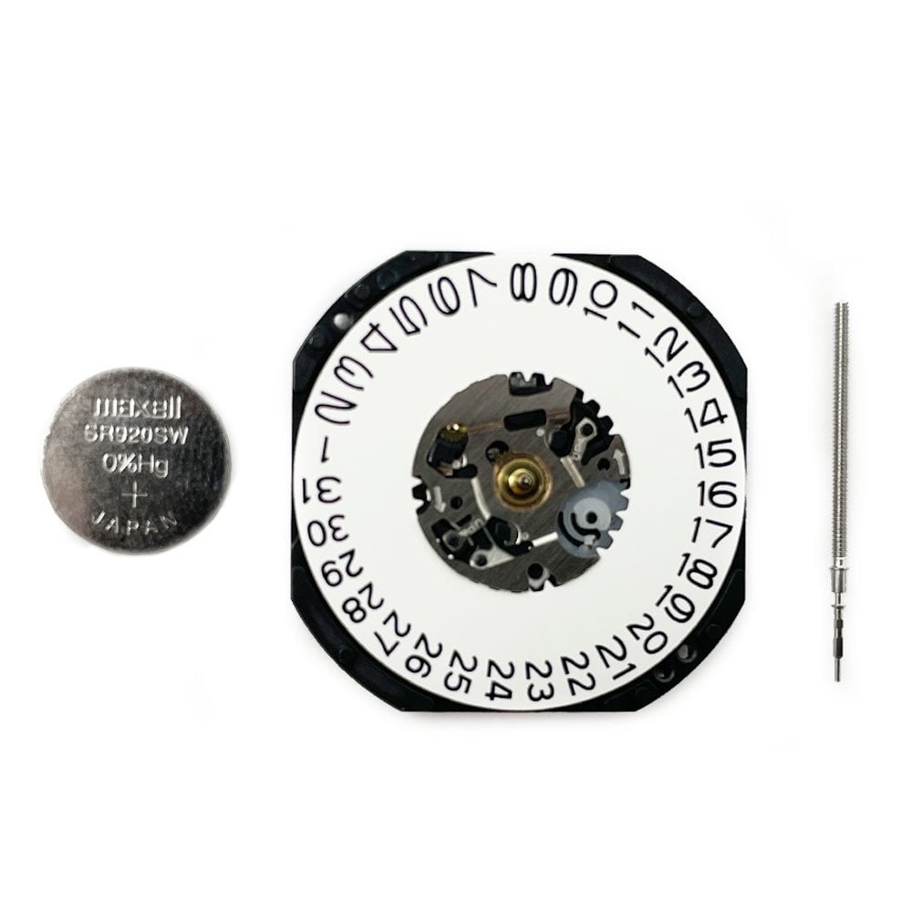 Hattori VX42 Quartz Watch Movement (Date at 3h)