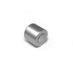 Magnetic Kumihimo Clasp - Acrylic Matte Chrome 12mm