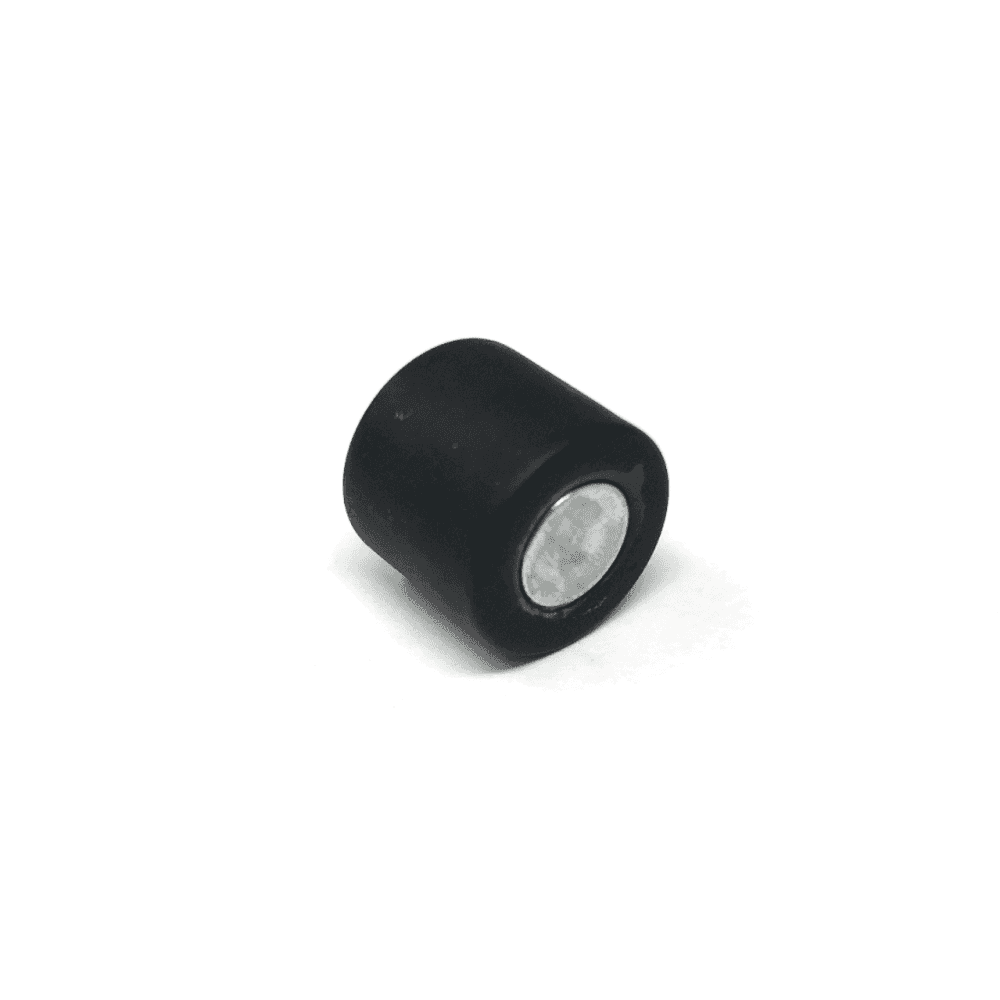 Magnetic Kumihimo Clasp - Acrylic Matte Black 12mm