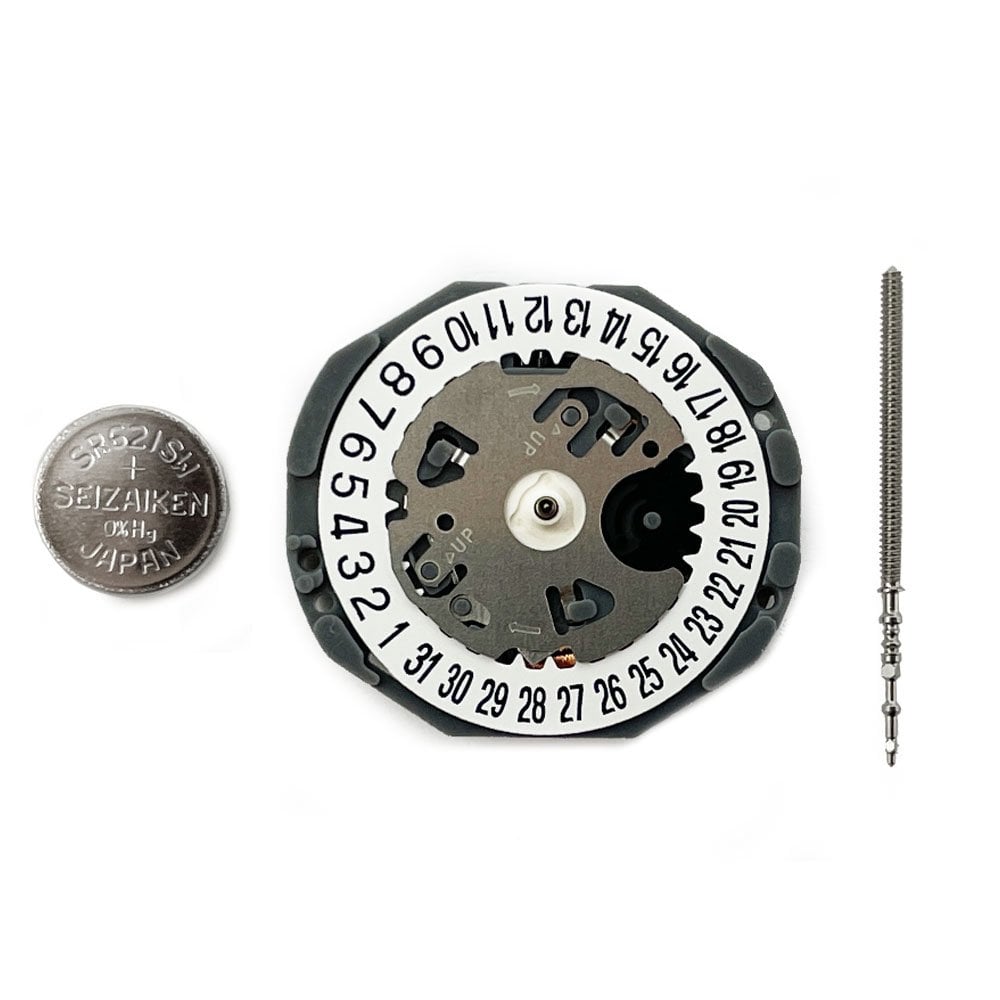 Hattori VJ22 Quartz Watch Movement (Date at 6h)